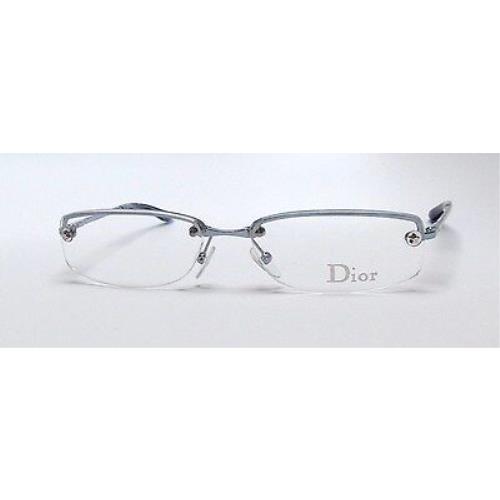 Dior eyeglasses  - SHINY AZURE Frame, Clear Lens 4