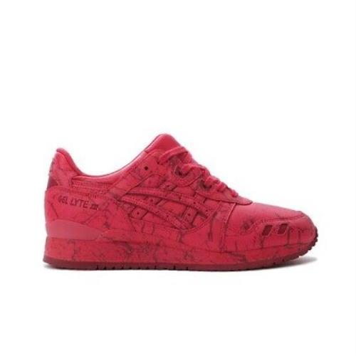 Asics Gel Lyte Iii Marble Pack Red Men`s Shoes H627L.2323