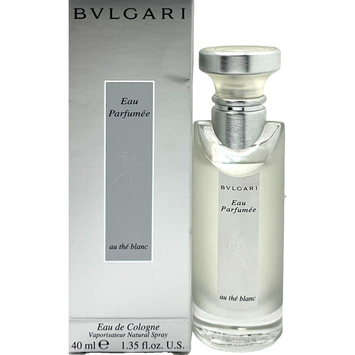 Bvlgari AU The Blanc Eau DE Cologne Spray Unisex 1.35 Oz / 40 ml