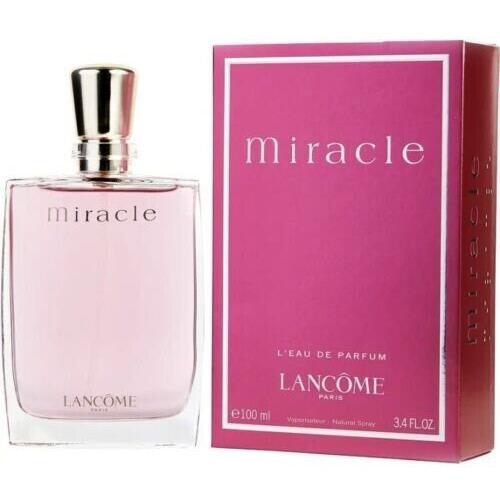 Miracle Perfume by Lancome 3.4 oz L`edp Spray For Women Nib