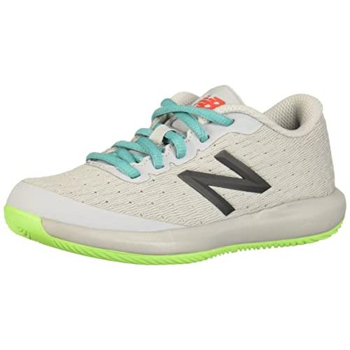 New Balance Kid`s 996 V4 Tennis Shoe - Choose Sz/col Grey/Energy Lime