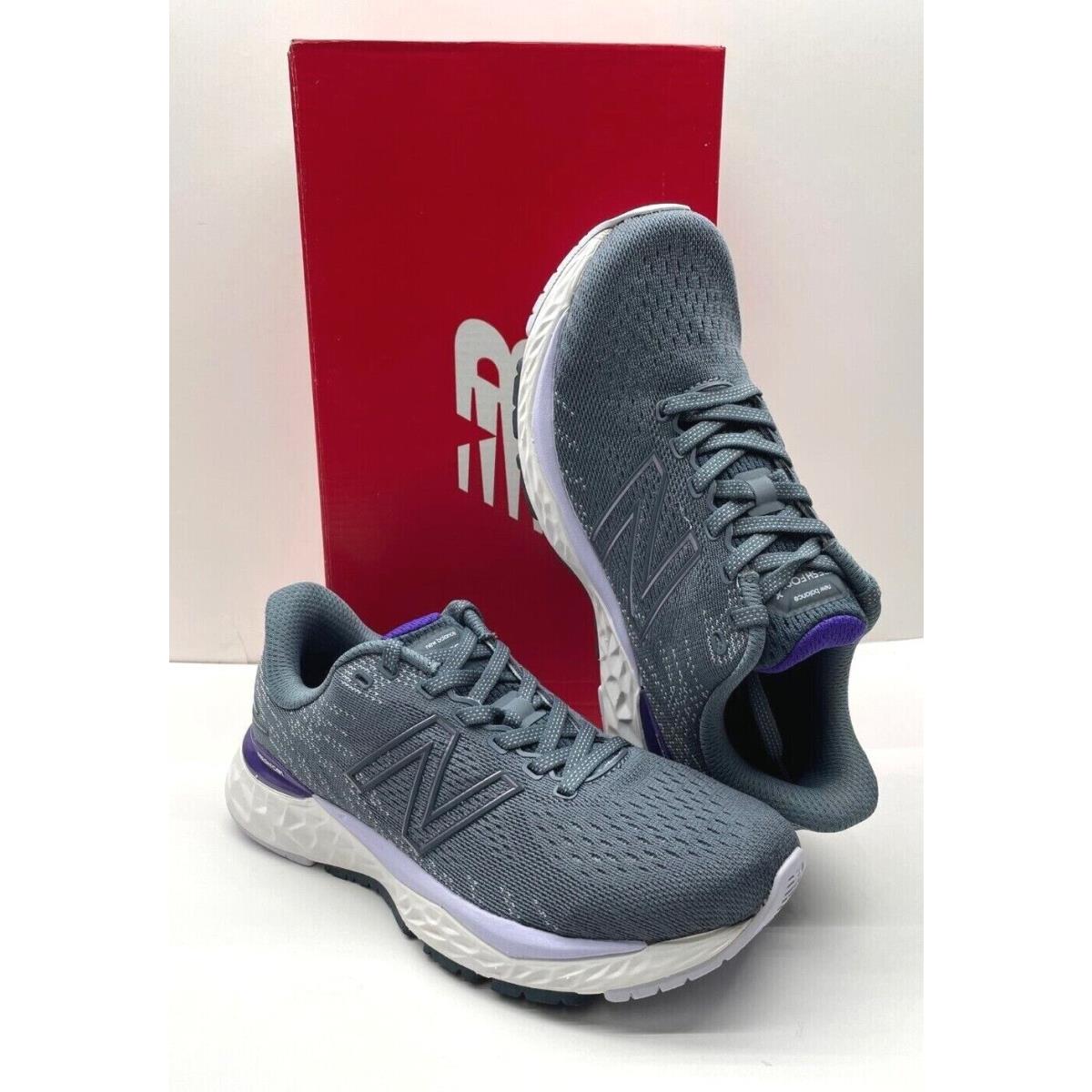 New Balance W880D11 Medium B Gray/purple Women`s Running Shoes Size: 7.5 9
