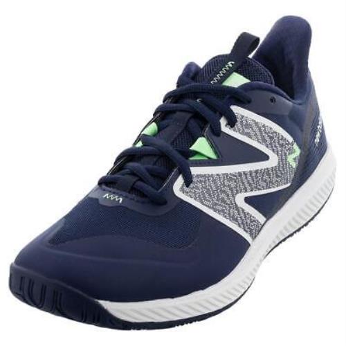 New Balance Men`s 796v3 D Width Tennis Shoes Team Navy and Electric Jade