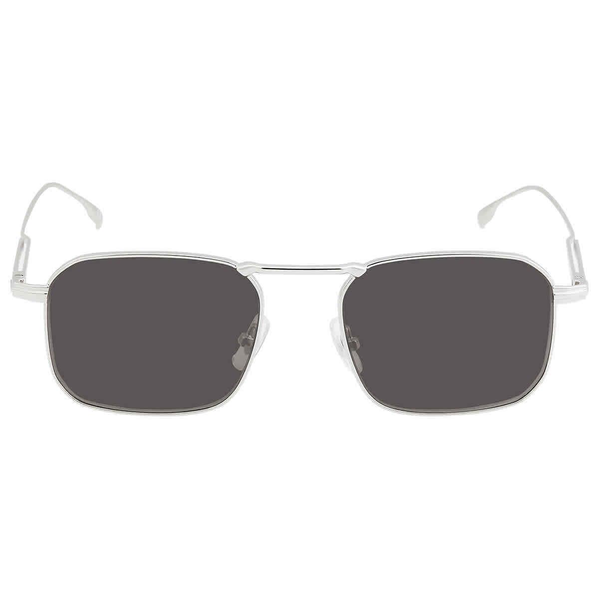 Montblanc Grey Square Men`s Sunglasses MB0218S 001 53 MB0218S 001 53