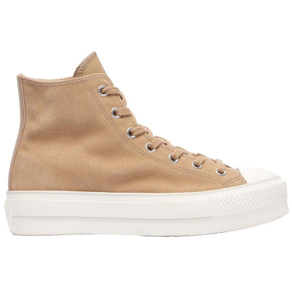 Converse Chuck Taylor All Star Lift Suede Women`s Shoes Khaki US Sizes 6-11