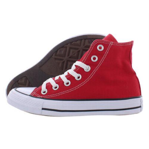 Converse Chuck Taylor Hi Unisex Shoes Size 5 Color: Red