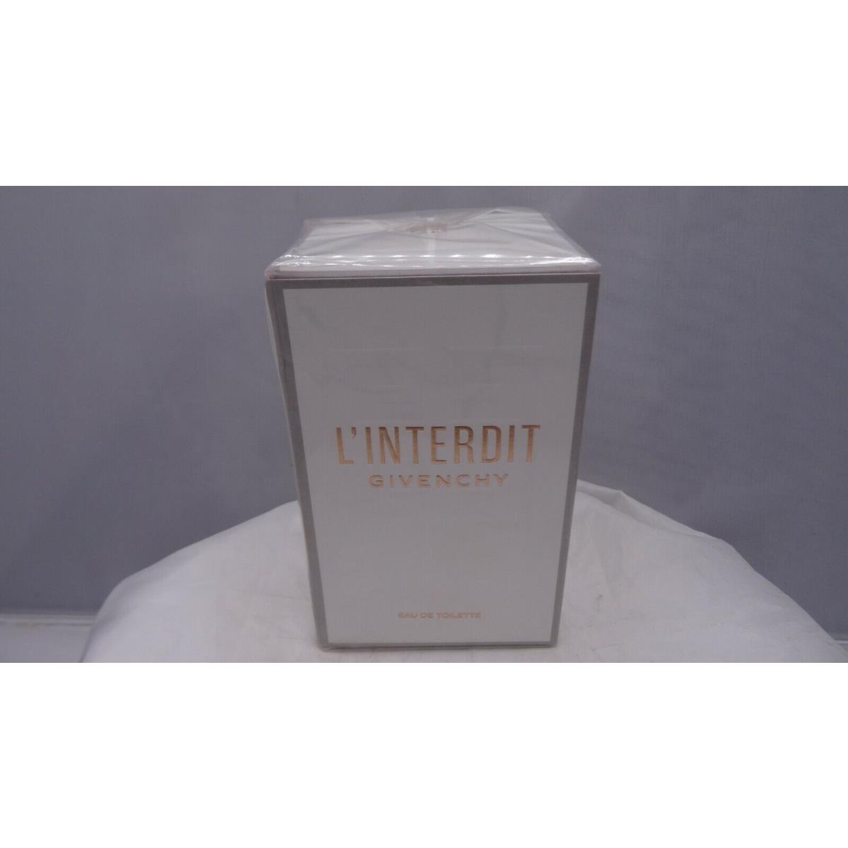 L`interdit Perfume by Givenchy 2.6 oz Eau de Toilette Spray For Women Box