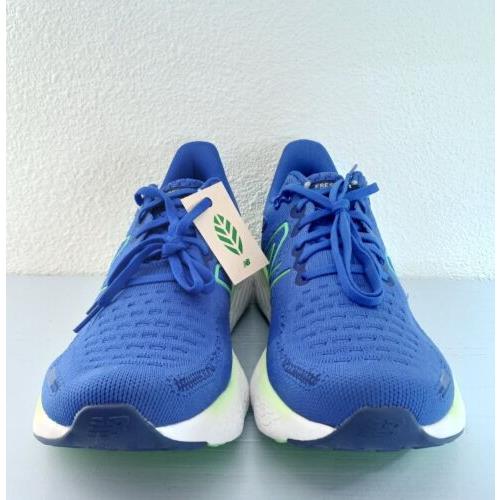 New Balance shoes Fresh Foam - Blue with green apple and vibrant spring 1