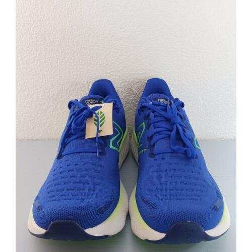 New Balance shoes Fresh Foam - Blue with green apple and vibrant spring 2