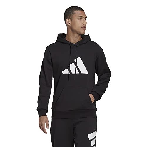 Adidas Men`s Sportswear Future Icons Three Bar Hoo - Choose Sz/col Black