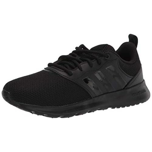 Adidas Women`s Qt Racer 2.0 Running Shoe Option 2 Black/Black/Grey 1
