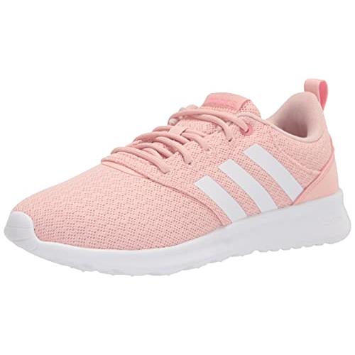 Adidas Women`s Qt Racer 2.0 Running Shoe Option 2 Vapour Pink/White/Super Pop