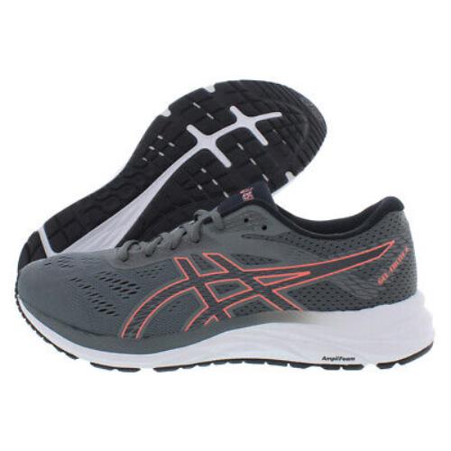 Asics Gel-excite 6 Womens Shoes Size 6.5 Color: Steel Grey/papaya