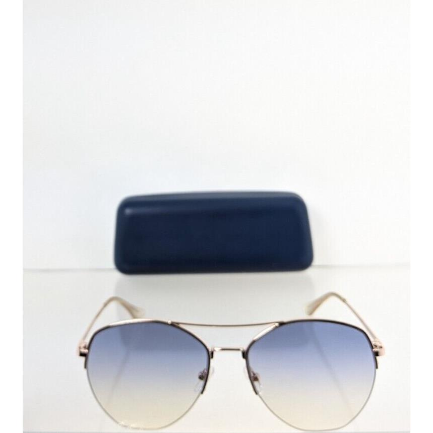 Calvin Klein sunglasses  - Frame: Gold, Lens: Blue 0