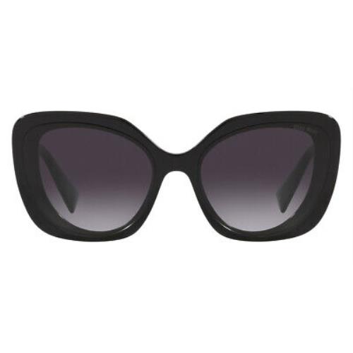 Miu Miu MU 06XS Sunglasses Women Black Square 59mm