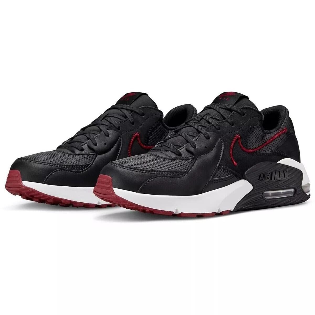 Nike Air Max Excee Shoes Black White Red DQ3993-001 Men`s