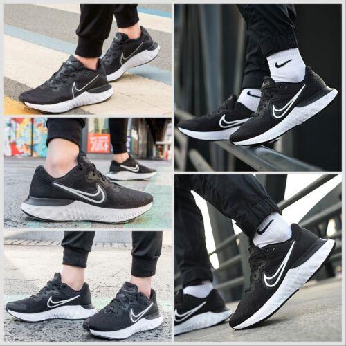 CU3504-005 Nike Renew Run 2 Black/white Mens Running Shoes