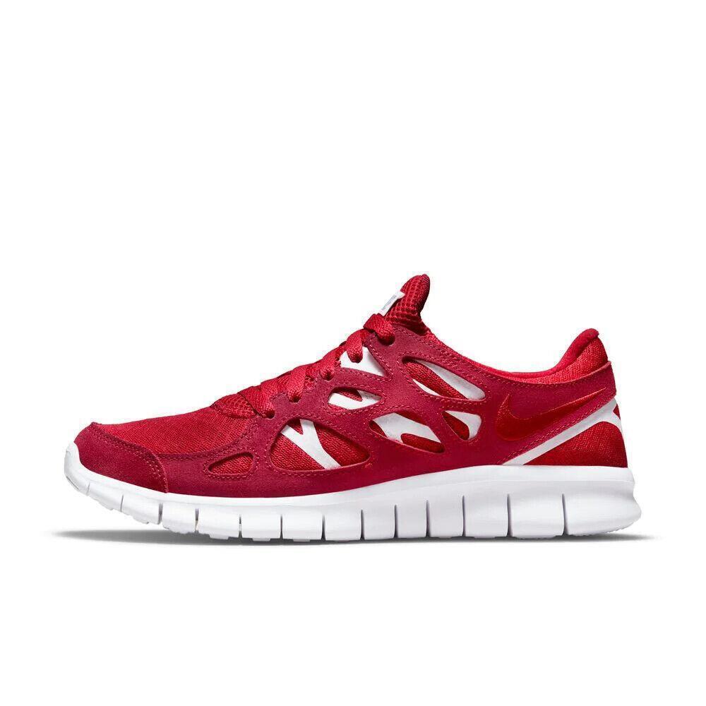 Nike Free Run 2 537732-604 Men`s Red/white Athletic Sneaker Shoes NR447 9
