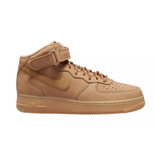 Nike Kid`s Air Force 1 High LV8 3 GS Basketball Shoes - Wheat/Wheat-gum Light Brown, Manufacturer: Wheat/Wheat-gum Light Brown