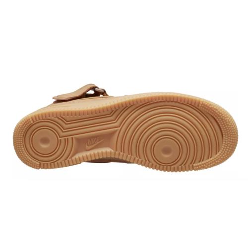 Nike shoes Air Force - Wheat/Wheat-gum Light Brown , Wheat/Wheat-gum Light Brown Manufacturer 1