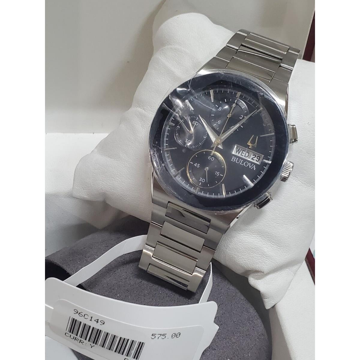 Bulova 96C149 Modern Millennia Collection Day-date Chronograph Men`s