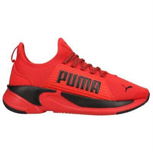 Puma 376976-02 Softride Premier Slip-on Wide Mens Training Casual Shoes - Red