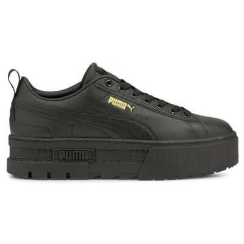 Puma 38420902 Womens Mayze Classic Platform Sneakers Shoes Casual - Black