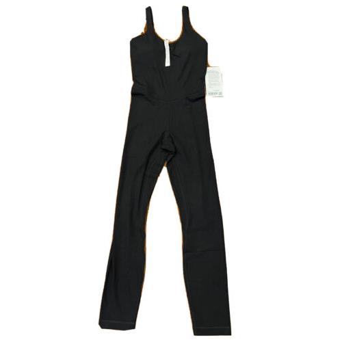 Lululemon Align Ribbed Bodysuit 25 Size 4 Black W/tags LW1DW9S