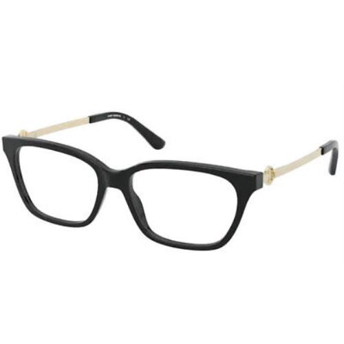 Tory Burch TY2107 1798 Eyeglasses Women`s Black Full Rim Square Shape 52mm