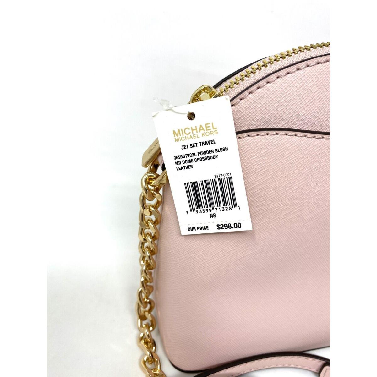 Michael Kors Jet Set Travel Medium Dome Crossbody Powder Blush 35S9GTVC2L - Michael  Kors bag - 063086580408 | Fash Brands