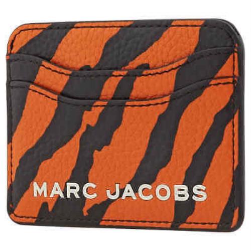 Marc Jacobs The Bold Tiger Print Card Case in Orange/multicol