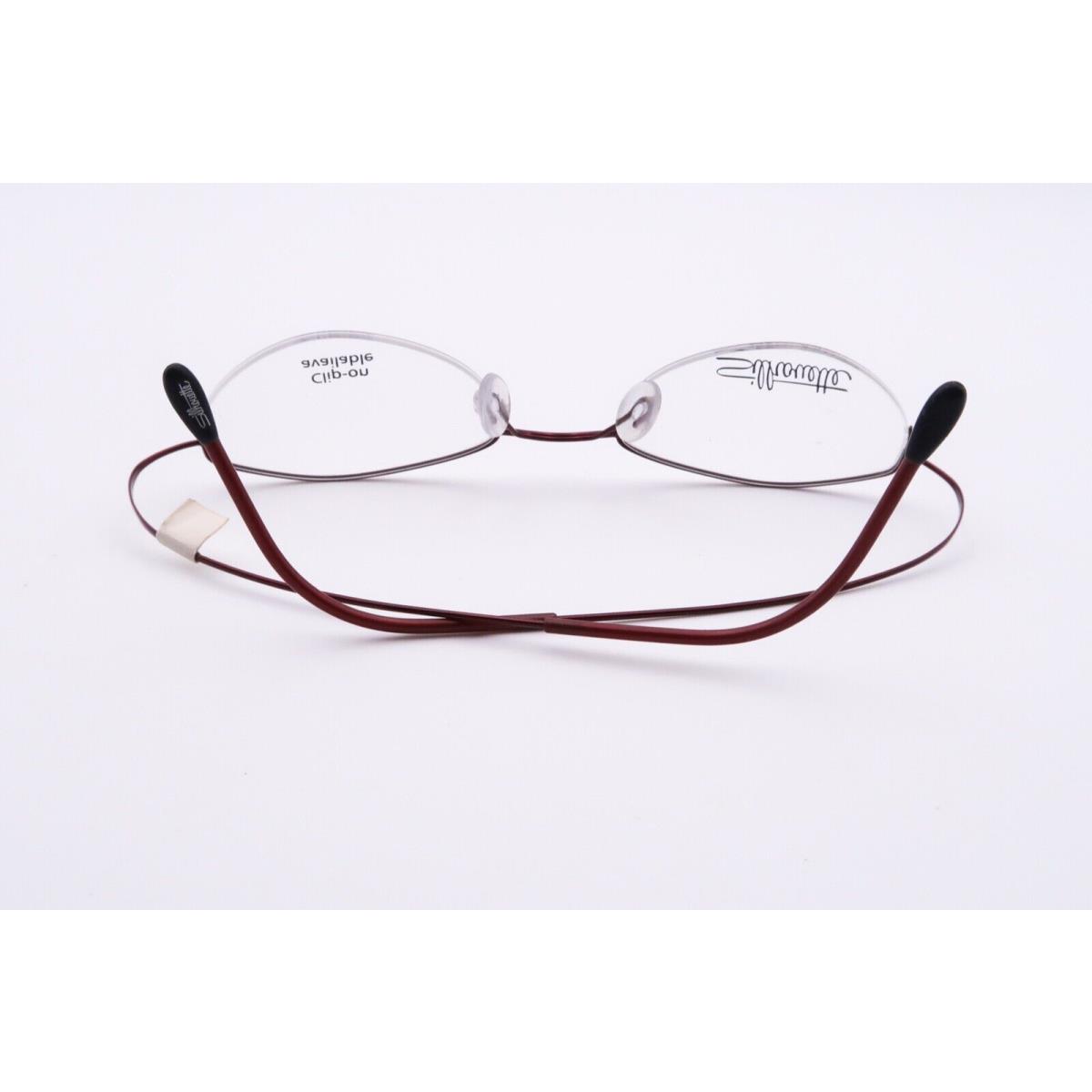 Silhouette eyeglasses  - Burgundy Frame 3
