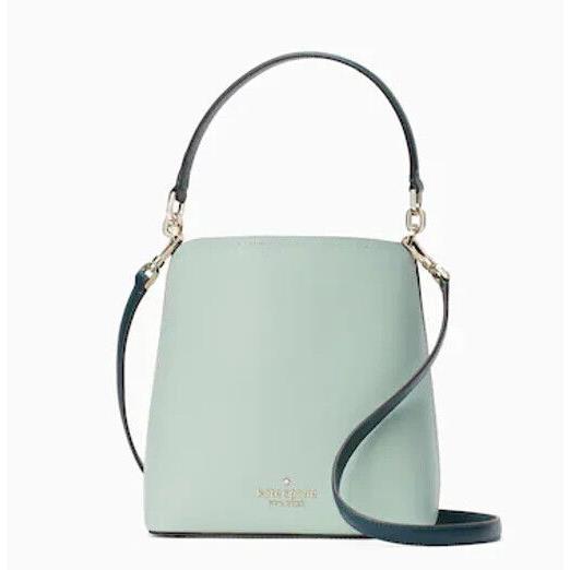 Kate Spade Darcy Seawater Green Small Bucket Bag