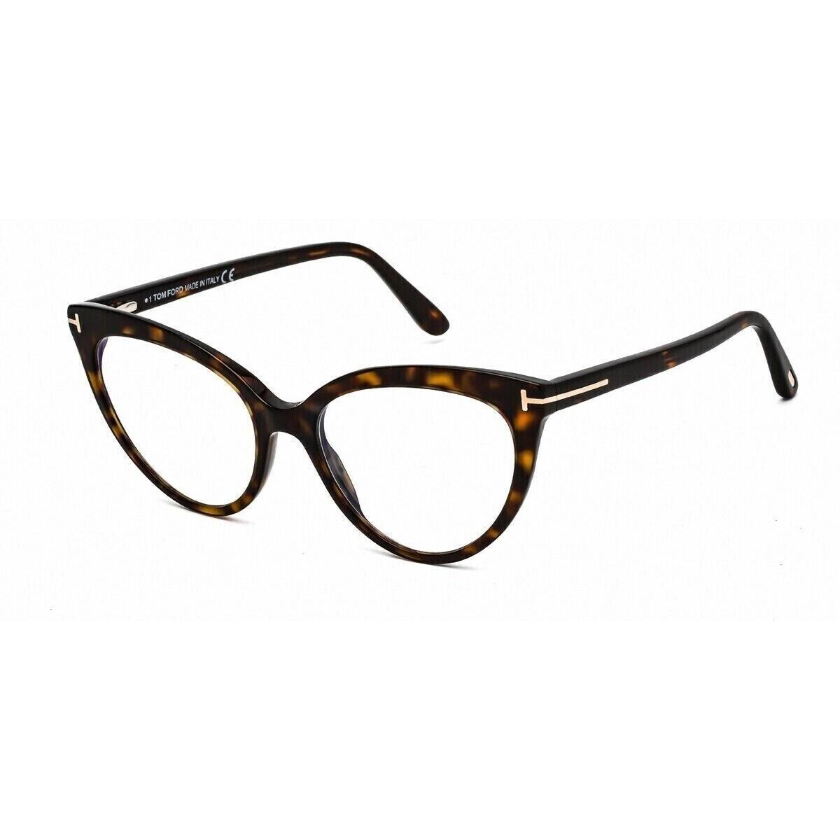 Tom Ford TF 5674 B 052 Dark Havana Optical Eyeglasses Italy 54mm FT 5674