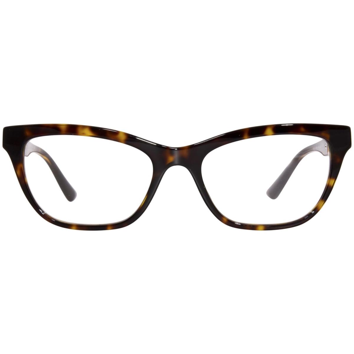 Versace Eyeglasses VE3318 108 52mm Havana / Demo Lens