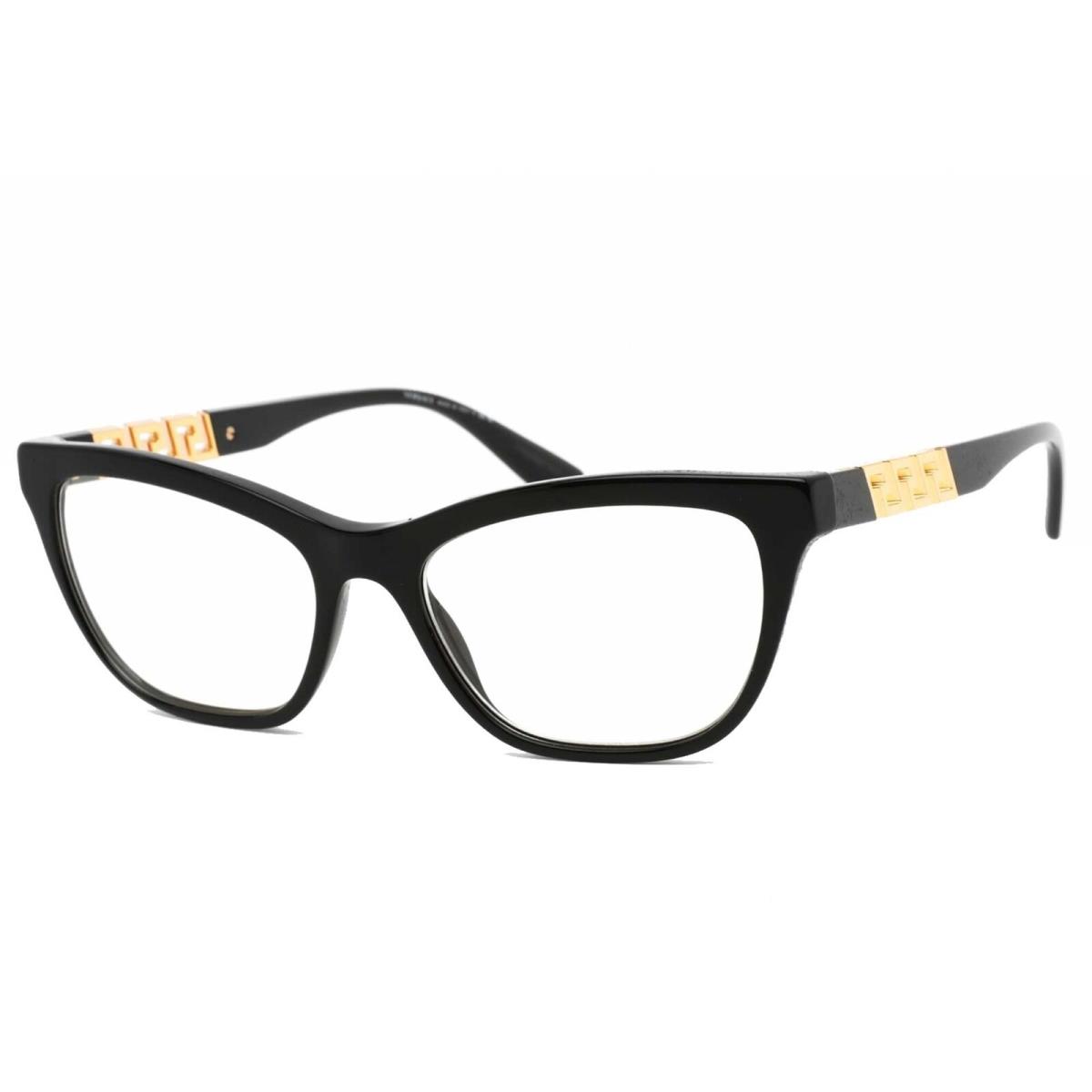 Versace Eyeglasses VE3318 GB1 54mm Black / Demo Lens