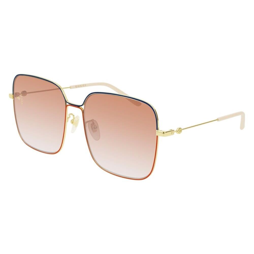 Gucci Logo GG 0443S Sunglasses 005 Gold