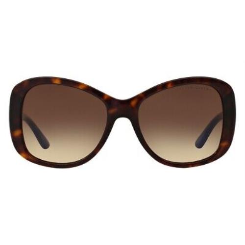 Ralph Lauren RL8144 Sunglasses Women Havana Butterfly 56mm