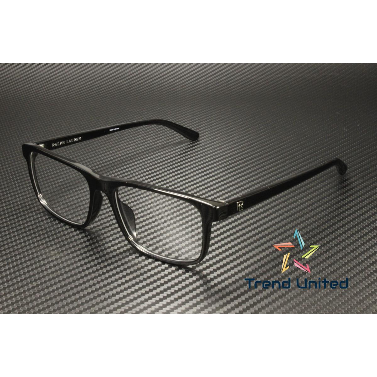 Ralph Lauren RL6225U 5001 Shiny Black Demo Lens 54 mm Men`s Eyeglasses