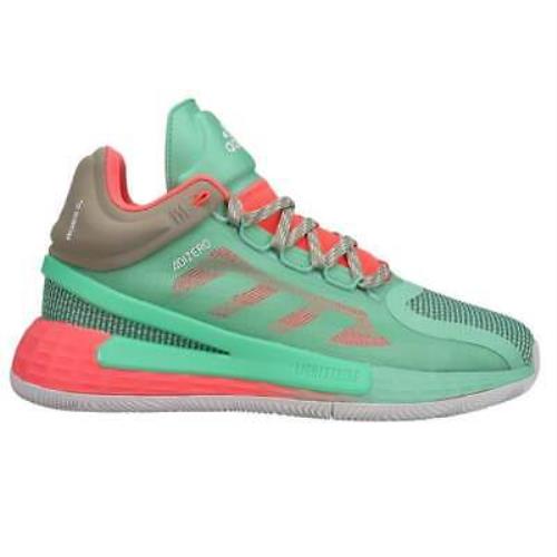 Adidas FZ1274 D Rose 11 Mens Basketball Sneakers Shoes Casual - Green - Size