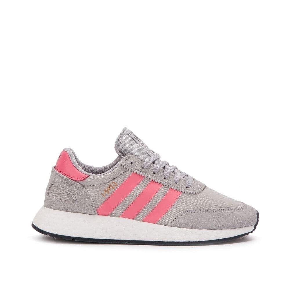 Adidas Originals I-5923 CQ2528 Women`s Grey/pink Sneaker Shoes Size 9.5 HS4455