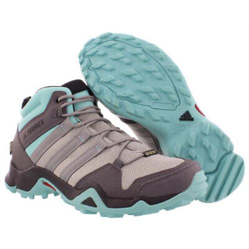 Adidas Terrex Ax2R Mid Gtx Womens Shoes Size 6 Color: Grey/turquoise