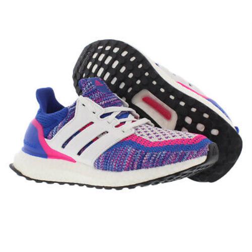 Adidas Ultraboost Girls Shoes Size 4.5 Color: White/royal/pink