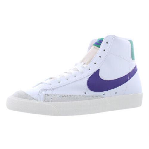 Nike Blazer Mid 77 Vntg Cp Unisex Shoes Size 13 Color: White/purple/green