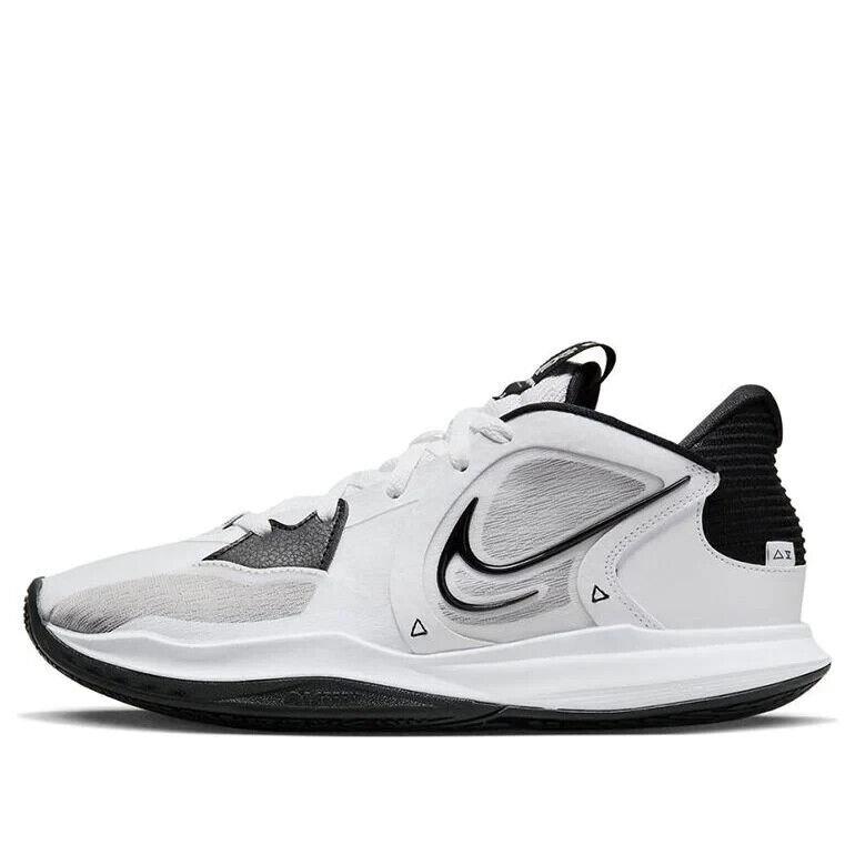 Nike Kyrie Low 5 TB Mens Size 11.5 White Black Team Basketball Shoes DO9617 100