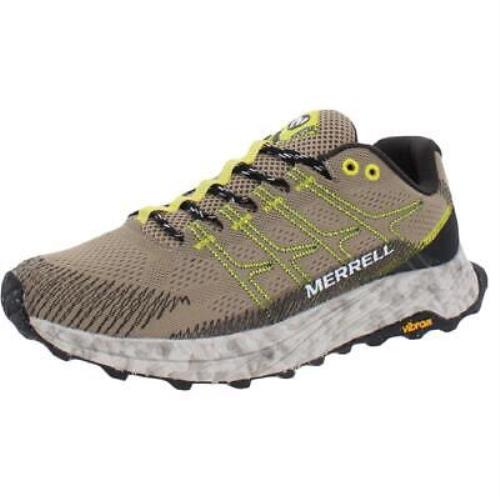 Merrell Moab Flight Men`s Mesh Colorblock Cushioned Trail Running Shoes - Incense