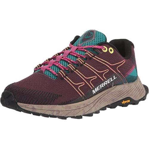 Merrell Moab Flight Burgundy Hiking Shoe Women`s Sizes 6-11