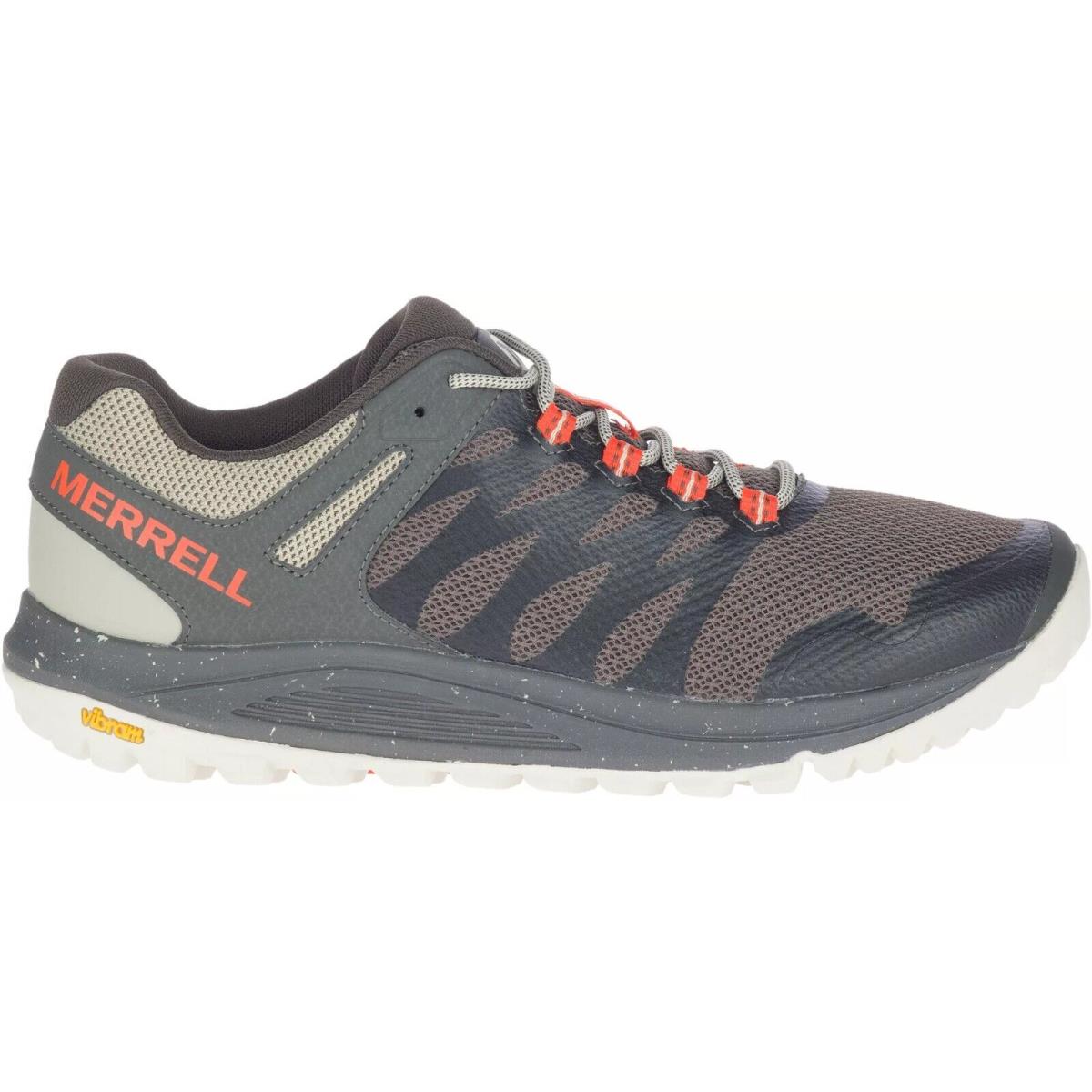 Merrell Nova 2 Boulder Brown Orange Running Shoes Men`s Sizes 8-13