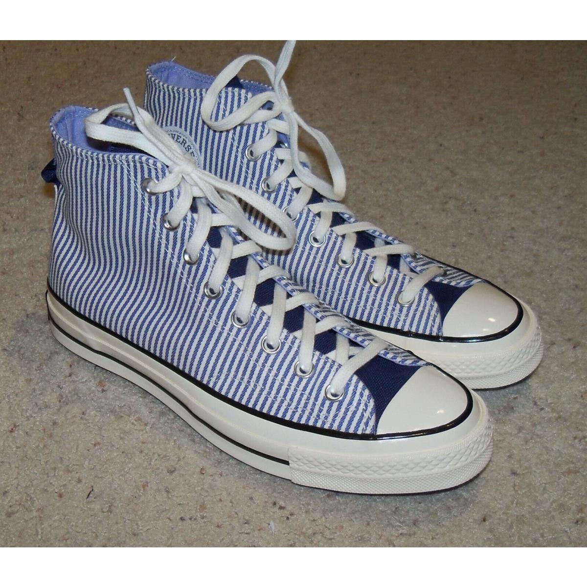 Converse Chuck Taylor 70 All Star Hi Top Shoes Striped Blue White 10 12 |  048713326208 - Converse shoes Chuck Taylor - Blue | SporTipTop