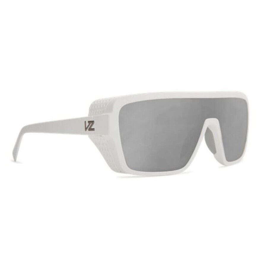 Vonzipper Defender Sunglasses White Satin / Silver Chrome Gradient SMSF1DEF